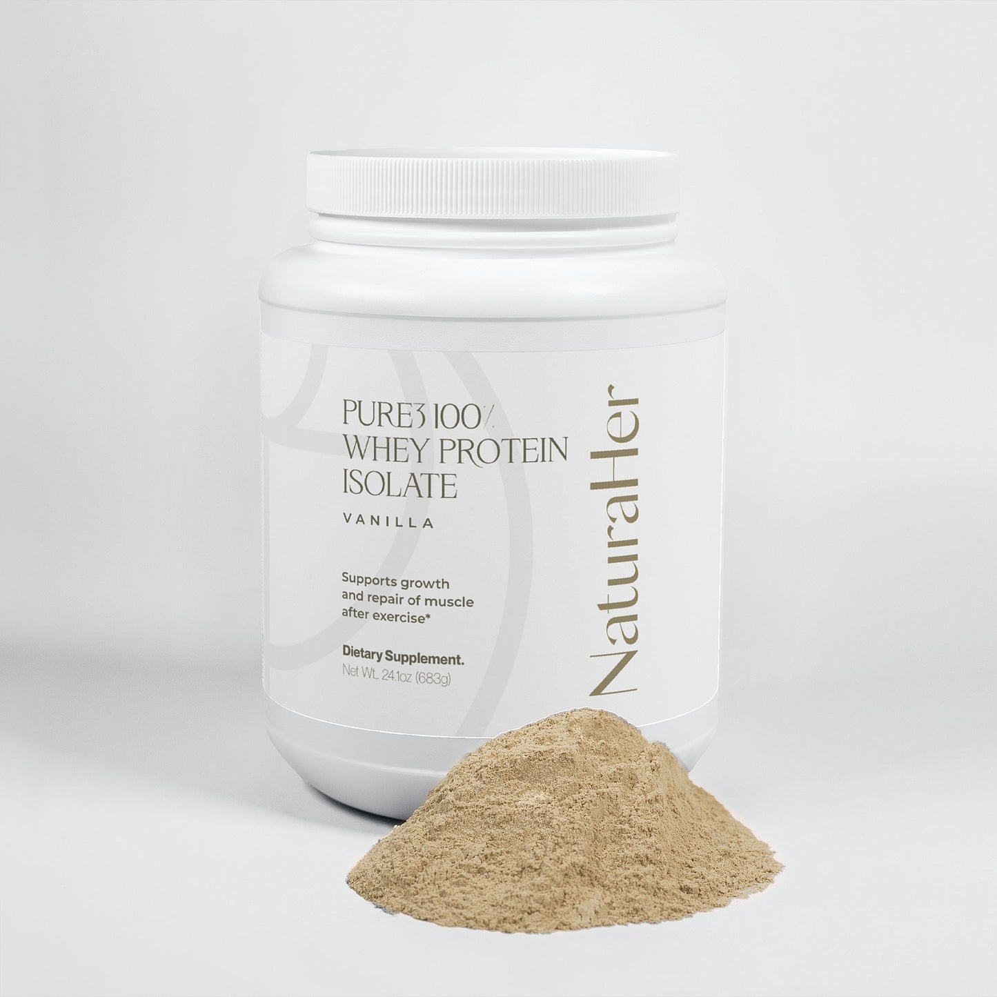 Pure3 100% Whey Protein Isolate (Vanilla)